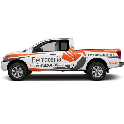 Car, truck or van wrap contest entry by Haris808