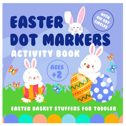 Easter Coloring Activity Book For Kids Design by Oksana Kacheeva