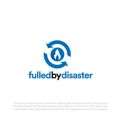 Logo for social media presence in disaster restoration market Design by alxdryoga