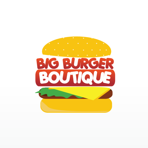 Logo For Big Burger Boutique Logo Design Contest 99designs