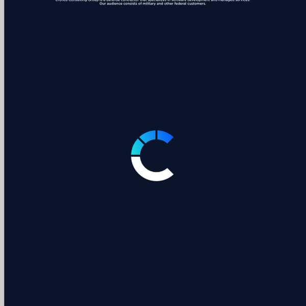 Design by qqd titled "Winner in the "Technology defense contracting firm looking for sophisticated wordmark logo" contest."