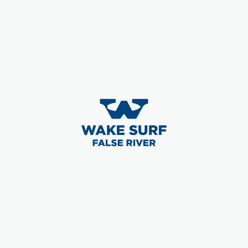 Edgy/sophisticated wake surf logo for a female/male group of wake surfers that embody a luxury life. Nothing predictable Design by graphitepoint