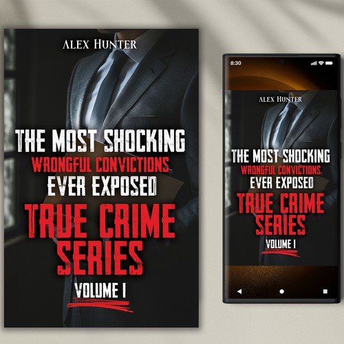 Design the Most Chilling and Eye-Catching True Crime Book Cover Ever! Design by Minimal Work