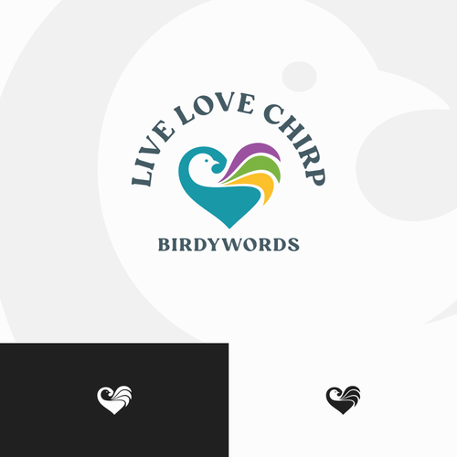 Live Love Chirp Design por graphitepoint