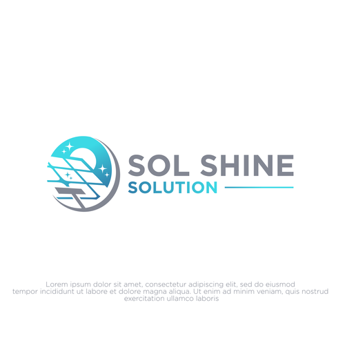 New solar panel cleaning business needing to attract customers Design by noname999