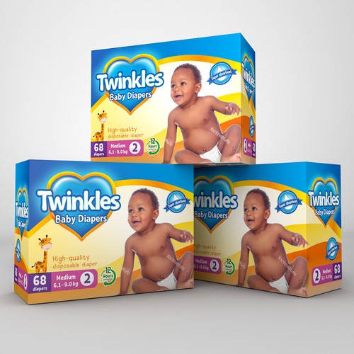 Cotton Small Baby Diapers, Packaging Type: Plastic Pack at Rs 9