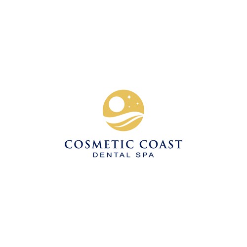 Design old money aesthetic for boutique cosmetic dental office located on the coast on NC Design by KREATIVE™