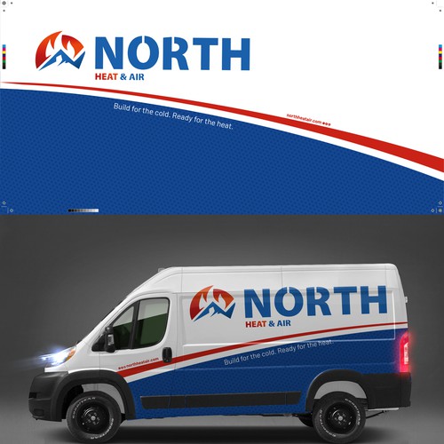 Car, truck or van wrap contest entry by corpNL