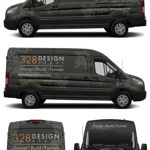 Contemporary and Classy Van Wrap for Interior Design Design by SFZ_design