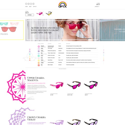 Bright, Colorful, and Beautiful Design Requested for Ecommerce Website Diseño de Igor Vensko