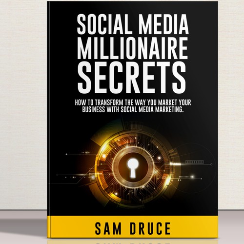 Design A Social Media Marketing Book Cover Being Sent to 500,000 in 10 days! Design by Advento