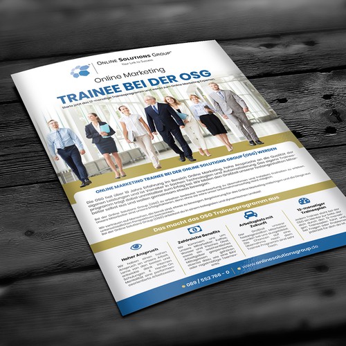 Proposta di design per un contest della categoria Cartolina, volantino o stampa realizzata da Logicainfo ♥