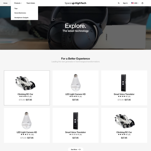 Web page design contest entry by KENVELO
