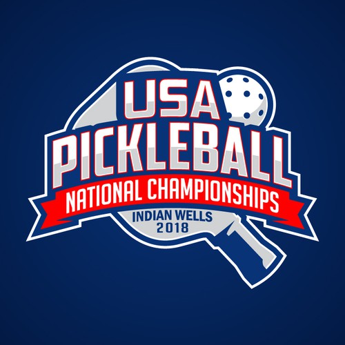 USA Pickleball National Championships - Event Logo Design by 262_kento