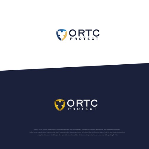 ORTC Protect Logo Design by Combain Creatives UA