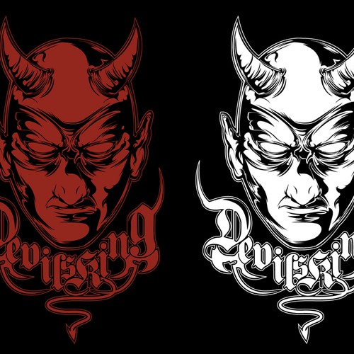 Devil's King Pirate Flag Ontwerp door Atank