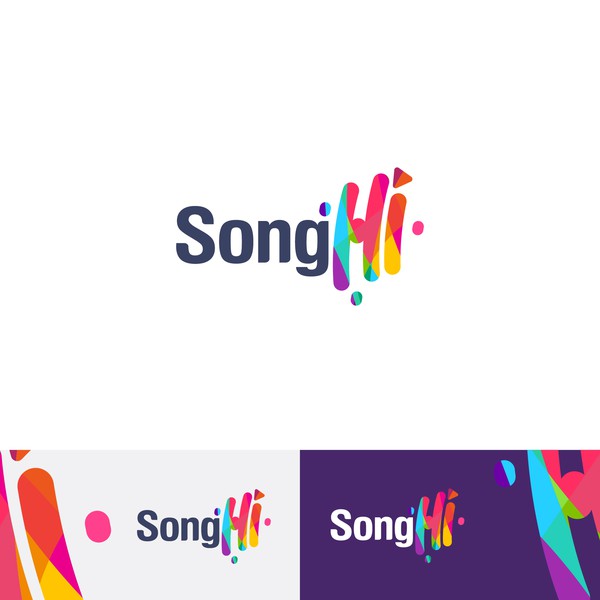 Bold Logo for SongHi