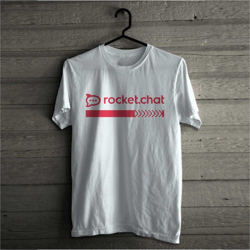 New T-Shirt for Rocket.Chat, The Ultimate Communication Platform! Design by outinside.