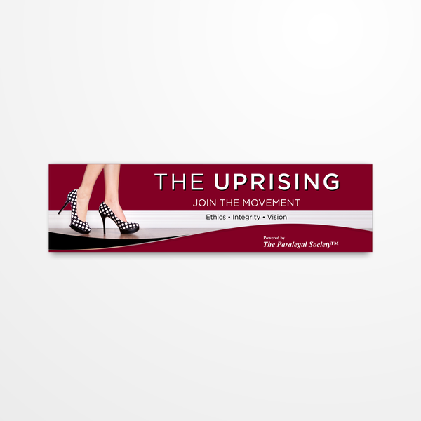 Design by Mark Hope titled "Custom Banner Needed for Popular Paralegal Blog! The Paralegal Society"