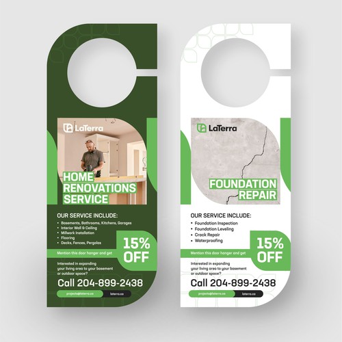Designs | Laterra Door Hangers | Postcard, flyer or print contest