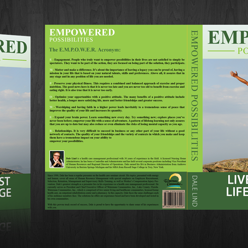 Design di EMPOWERED Possibilities: Living Your Best Life at Any Age (Book Cover Needed) di acegirl