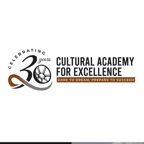 Celebrate 30 Years: Logo Redesign for Youth Arts & Culture Nonprofit Diseño de Esui Studio