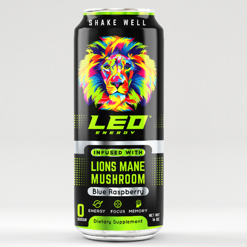 Energy Drink Label Design Design by ANGRYCAT™