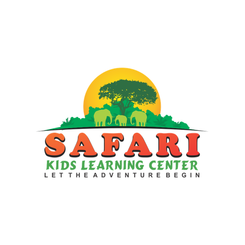 Create a safari themed logo for a kids learning center | Logo design ...