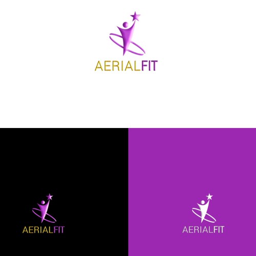 "Aerial Fit" Logo for our new aerial sports shop Design by NC_Studio