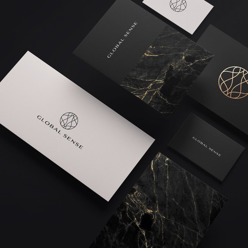 Timeless logo for luxury attainable travel brand Design by Ascent Agency