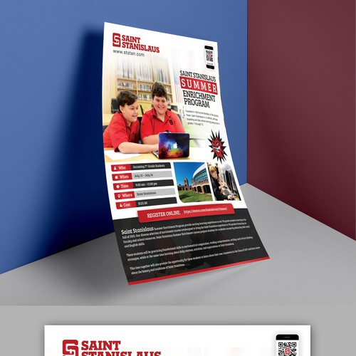 Brilliant Design of Flyer for Summer Enrichment Program Design by idea@Dotcom