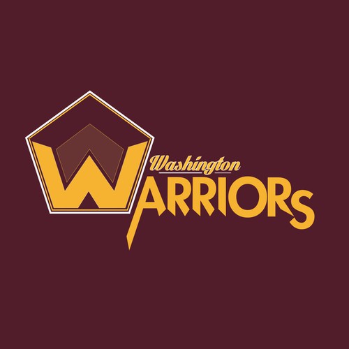 Community Contest: Rebrand the Washington Redskins  Design by DiegoGoi