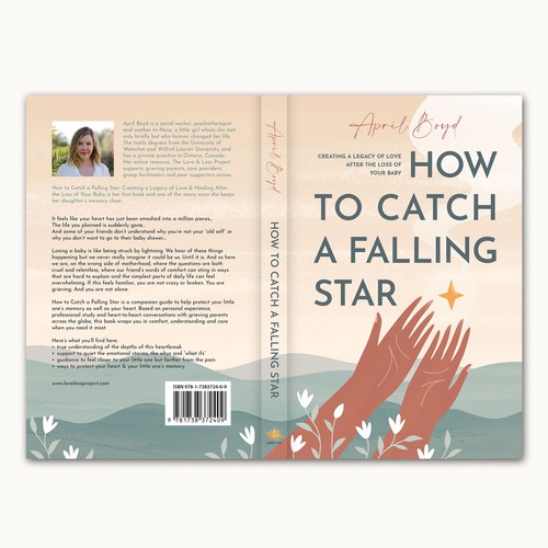 Design a book cover for "How to Catch a Falling Star" Design by maglyvi