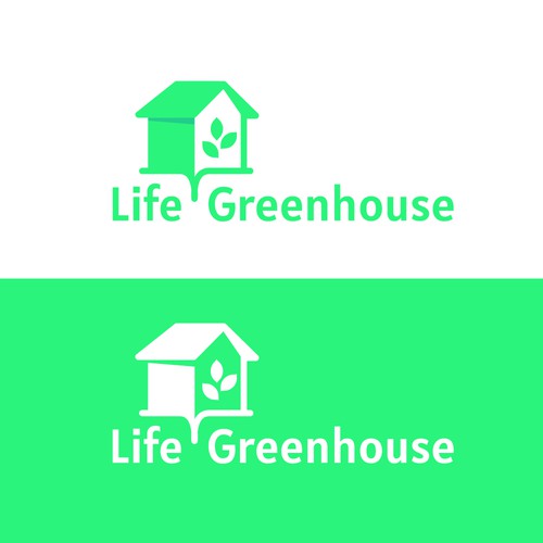 Greenhouse logo company Design by Reezppo