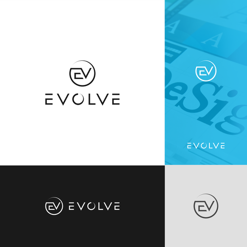 Evolve Enterprise Web Platform Logo and Branding Diseño de Diaveo