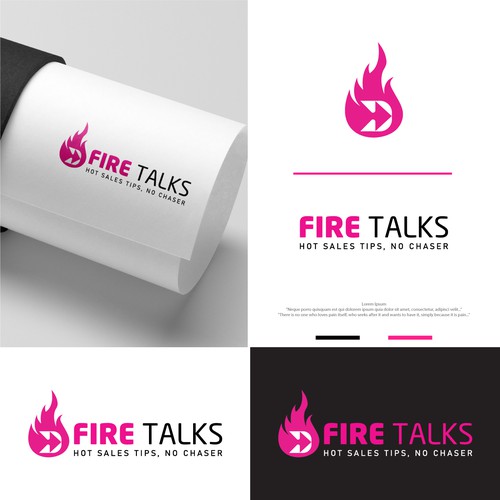 Design a new logo for our season 2 of our Fire Talks show that's strong enough to look like a tier 1 Design von Sam_Designx