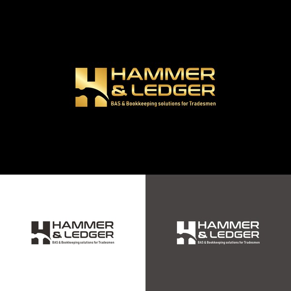 Design by MEGANTARA titled "HAMMER AND LEDGER"