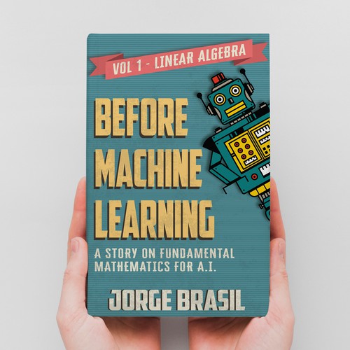 This is the first cover of a 4 books series on Artificial Intelligence, there will be more work Design by Daniel Petrof