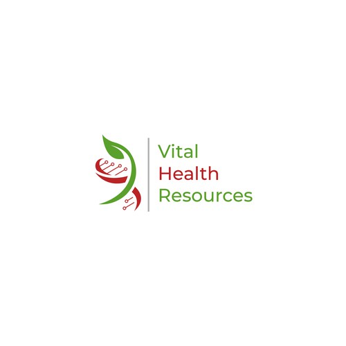 Vital Health Resources Logo Design by smitadesign