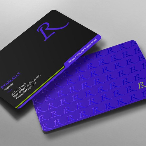 Design a magician's business card Design by chandrayaan.creative