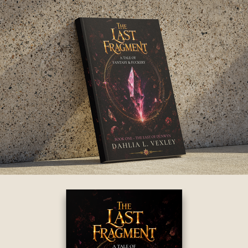 "Romantasy Book Cover Needed: Magical, Sensual, Chaotic Fantasy Vibes" winning Book cover