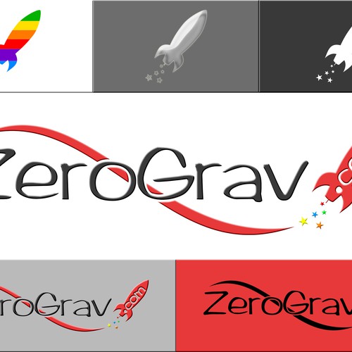 Nice, friendly logo for Zero Grav Design by 99redballoons