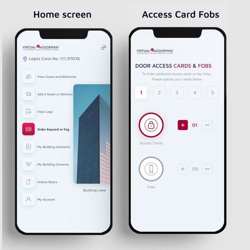 App redesign Design by MercClass
