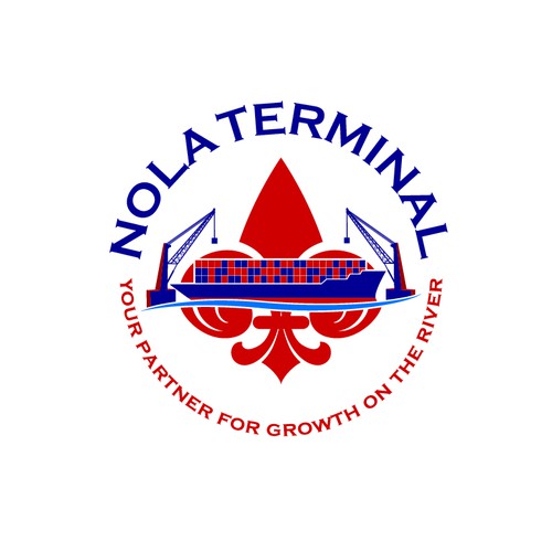 NOLA Terminal Logo Design by Faizio