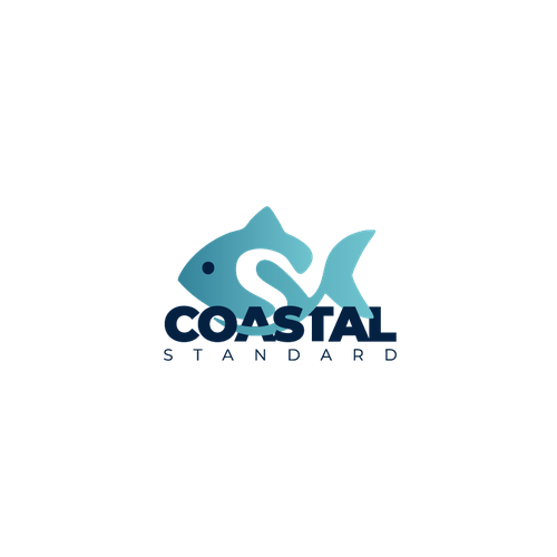 Logo and Brand Guide for Coastal Clothing Brand Design by morgan marinoni