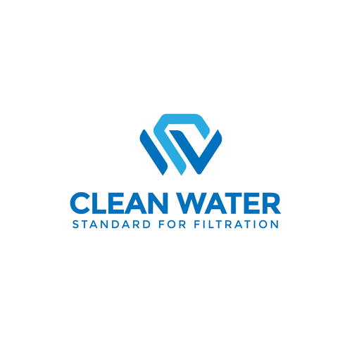 Simple Clean Logo for Water Filtration Company Design by MEDOK