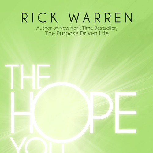 Diseño de Design Rick Warren's New Book Cover de dexgenius