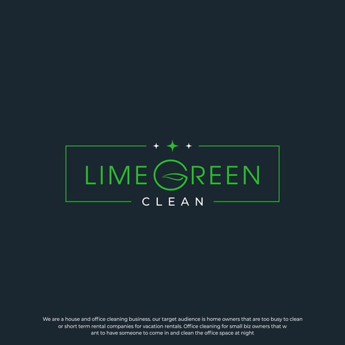Lime Green Clean Logo and Branding Design von Monk Brand Design