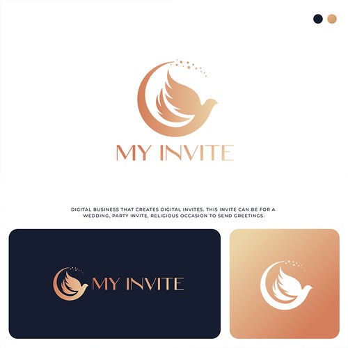 I want to send an invite that will entice my guest to attend. Design by Collabtone™