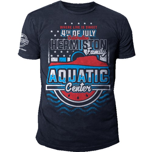 Aquatic Center needs an exciting T-Shirt design! Design by *****CONIEL*****